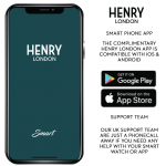 Henry London HSL002 智能手錶 (玫瑰色和朱古力色皮革)